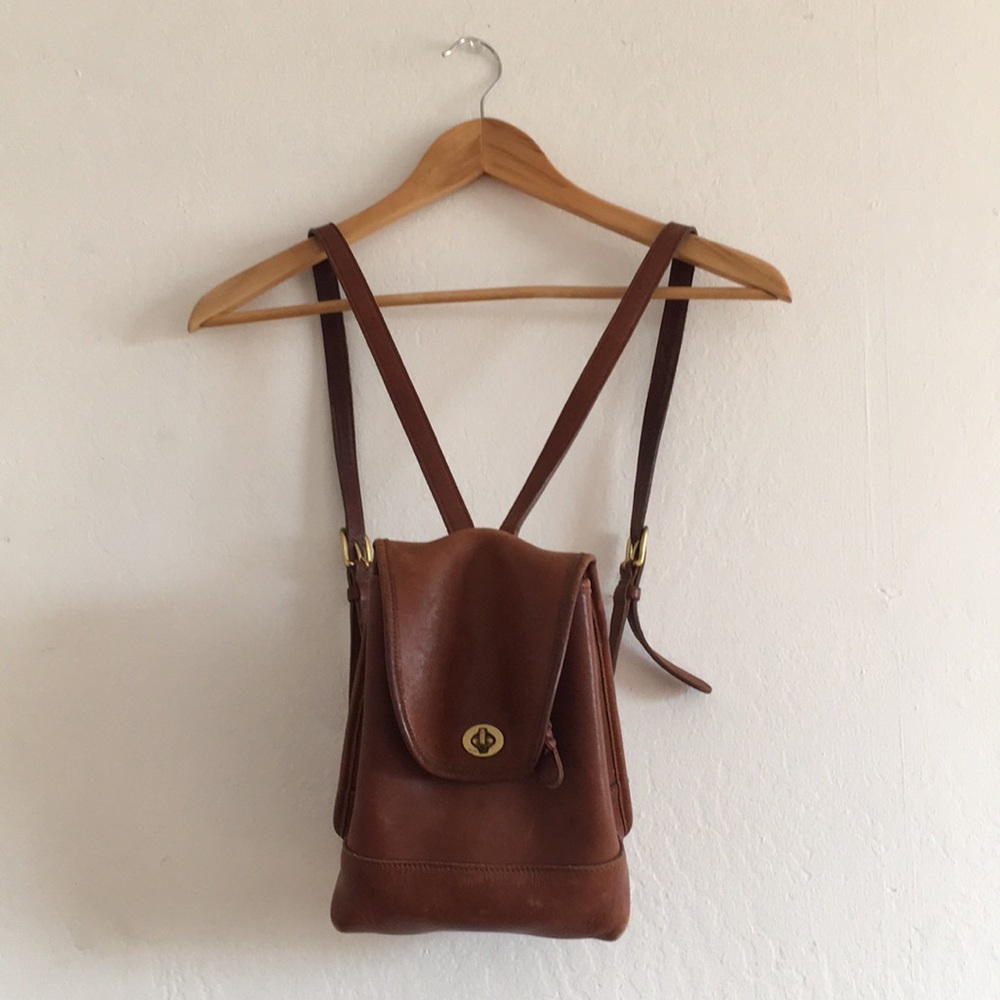 Vintage Coach mini backpack